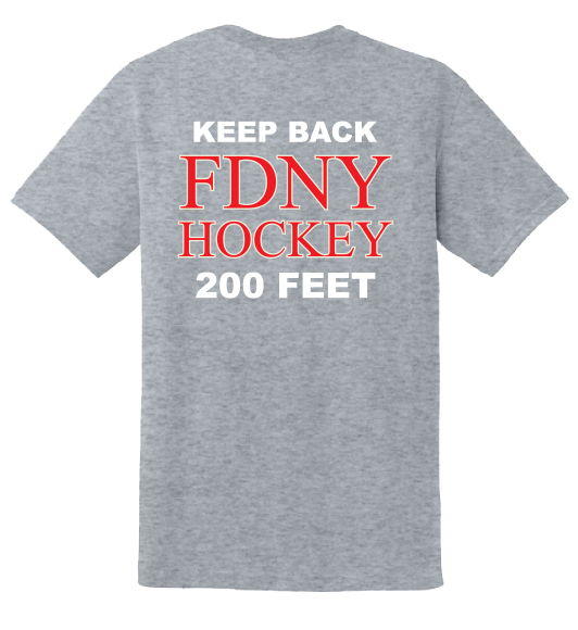 Heathered Grey Keep Back Tri Blend T-shirtYM