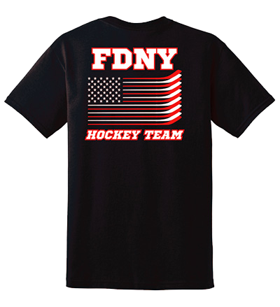 Black Stars and Stripes Short SleeveYM