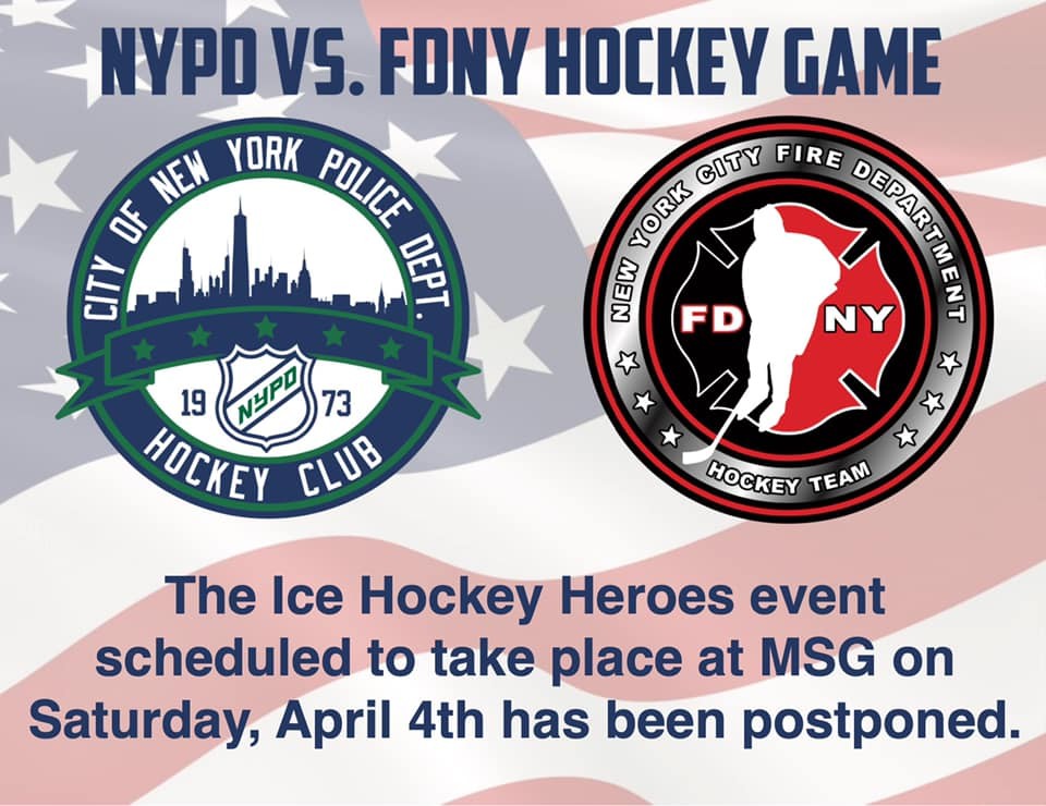 NYPD - NYPD Hockey Takes The Win Over FDNY Congratulations