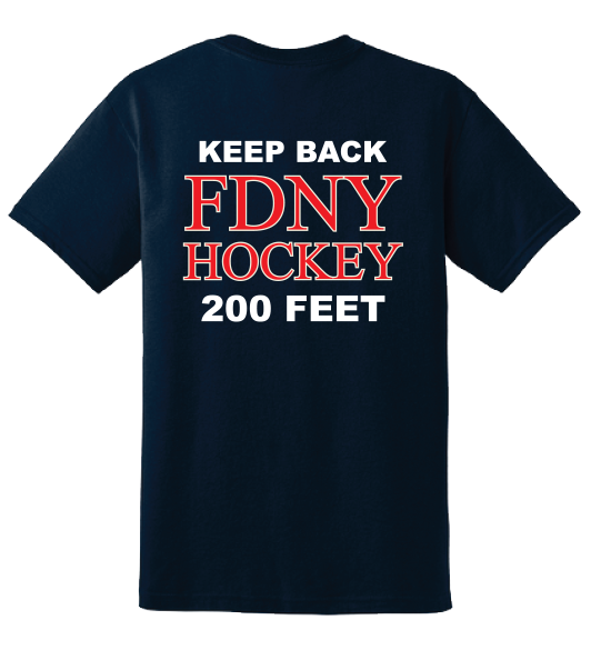 Navy Keep Back Tri Blend T-shirtYM