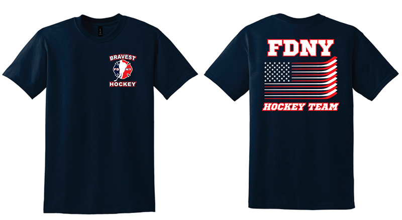 Navy Stars and Stripes Short Sleeve